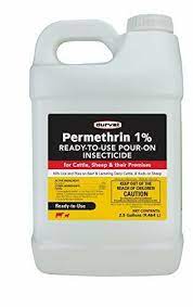 DURVET PERMETHRIN 1% POUR-ON INSECTICIDE (2.5GAL)