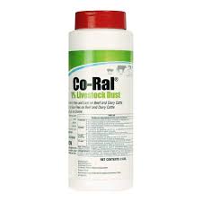 CO-RAL 1% LIVESTOCK DUST (2LB)