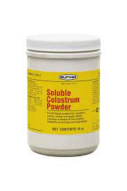 DURVET SOLUBLE COLOSTRUM POWDER (18OZ)