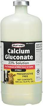 DURVET CALCIUM GLUCONATE 23% (500ML)