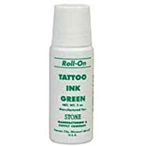 GREEN 2OZ TATTOO INK ROLL-ON