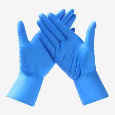 NITRILE GLOVES BLUE MEDIUM 100CT