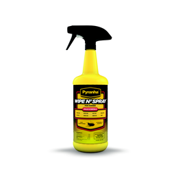 PYRANHA WIPE & SPRAY FLY PROTECTION SPRAY (32OZ)