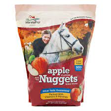 MANNA PRO APPLE NUGGET HORSE TREATS (4LB)