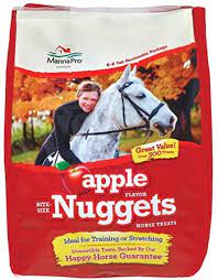 MANNA PRO APPLE NUGGET HORSE TREATS (1LB)