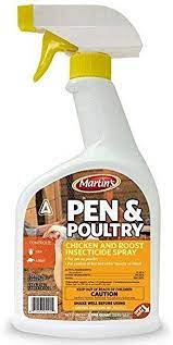 MARTIN'S PEN & POULTRY INSECTICIDE SPRAY (1QT)