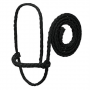 POLY ROPE SHEEP HALTER - BLACK