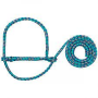 POLY ROPE SHEEP HALTER - BLUE/MINT/GRAY