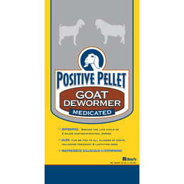 POSITIVE PELLET GOAT WORMER (6LB)