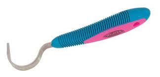 HOOF PICK PINK/BLUE