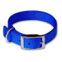 NYLON COLLAR LRG. BLUE