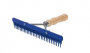 PLASTIC FLUFF COMB BLUE