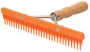 PLASTIC FLUFF COMB ORANGE