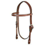 SS BROWBAND HEADSTALL BROWN