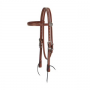 AUSTIN BROWBAND HEADSTALL BROWN