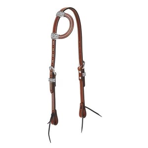 AUSTIN SLIDING EAR HEADSTALL BRN