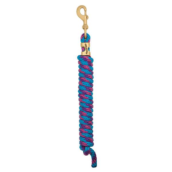 POLY LEAD ROPE BL/PK/PUR