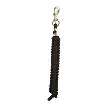 POLY LEAD ROPE BLACK