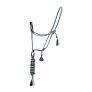 ROPE HALTER W/RAWHIDE NOSE-C