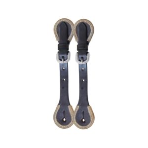 RAWHIDE TIP CHOC KIDS SPUR STRAP