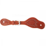 YTH/LADY TOOL SPUR STRAP W/DOTS