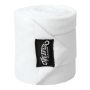 POLO LEG WRAPS SET OF 4 WHITE