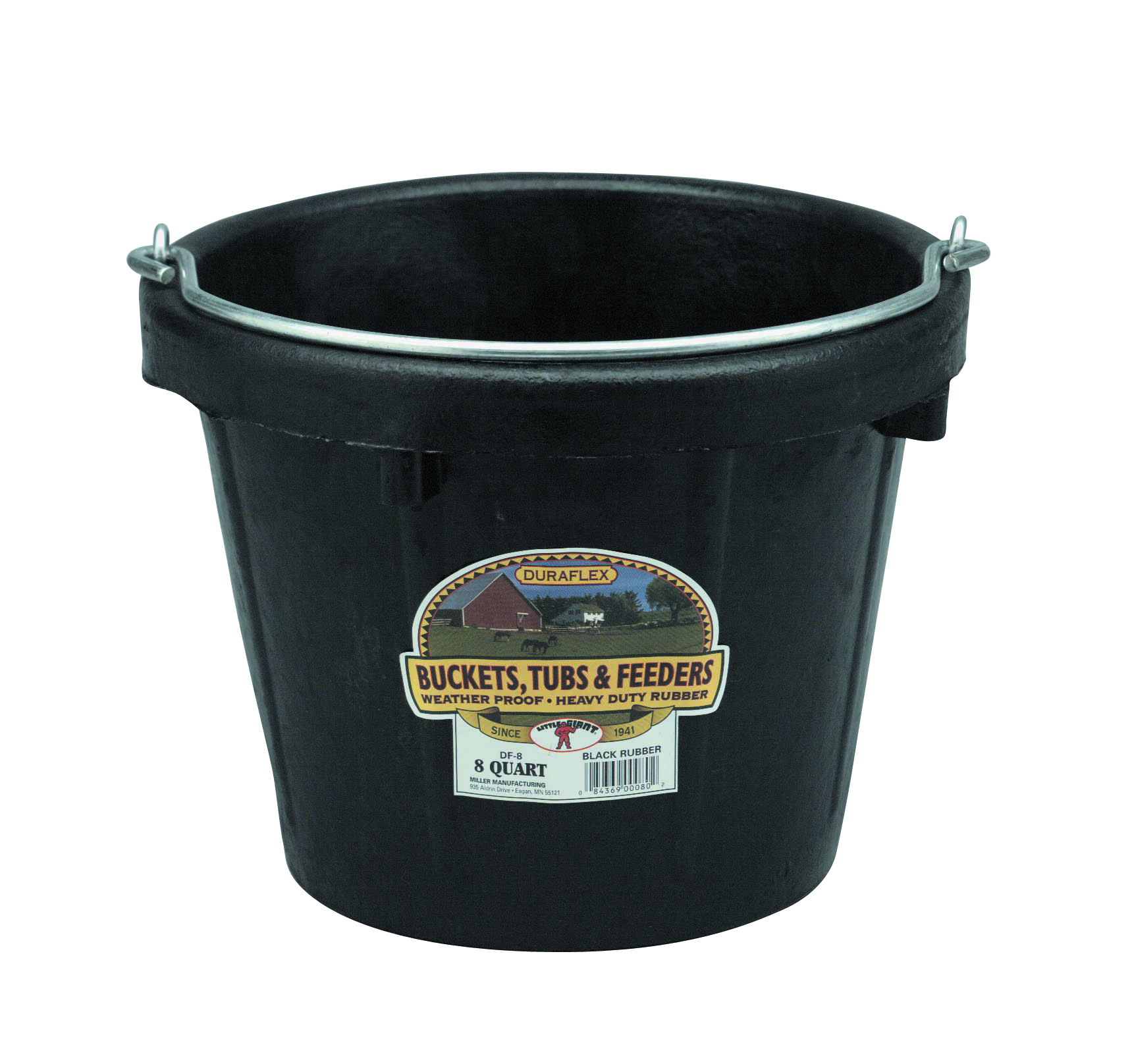 DURAFLEX BUCKET RUBBER 8Q