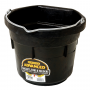 RUBBER FLAT BACK BUCKET 8QT