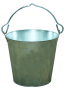 8 QT GALV DAIRY PAIL