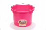 BUCKET PLAS FLATBACK 8QT PINK